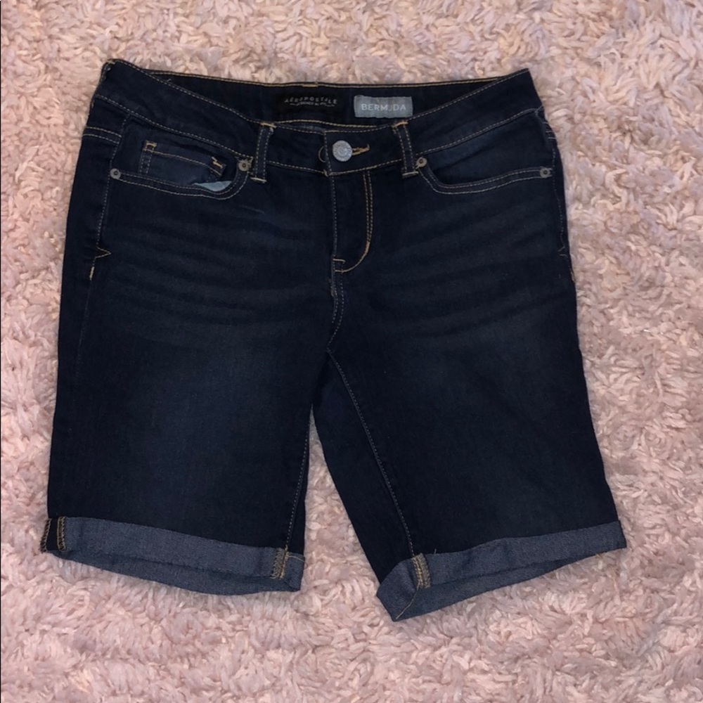 Aeropostale Bermuda Blue denim Shorts